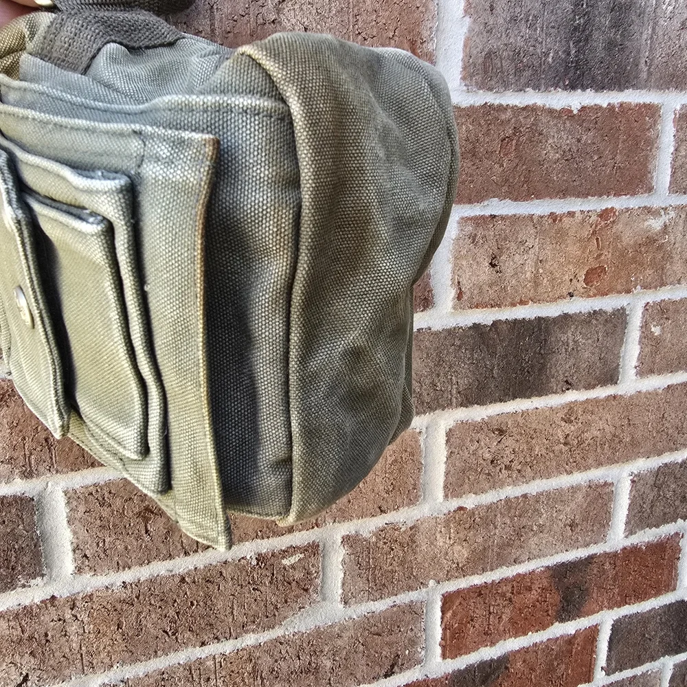 Olive Green Crossbody Bag Utility Crossbody